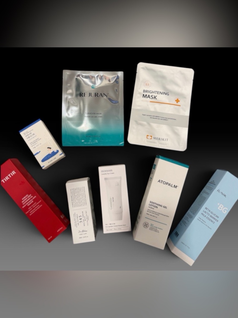 Bundle of Korean Skin Care Products (135$ value)